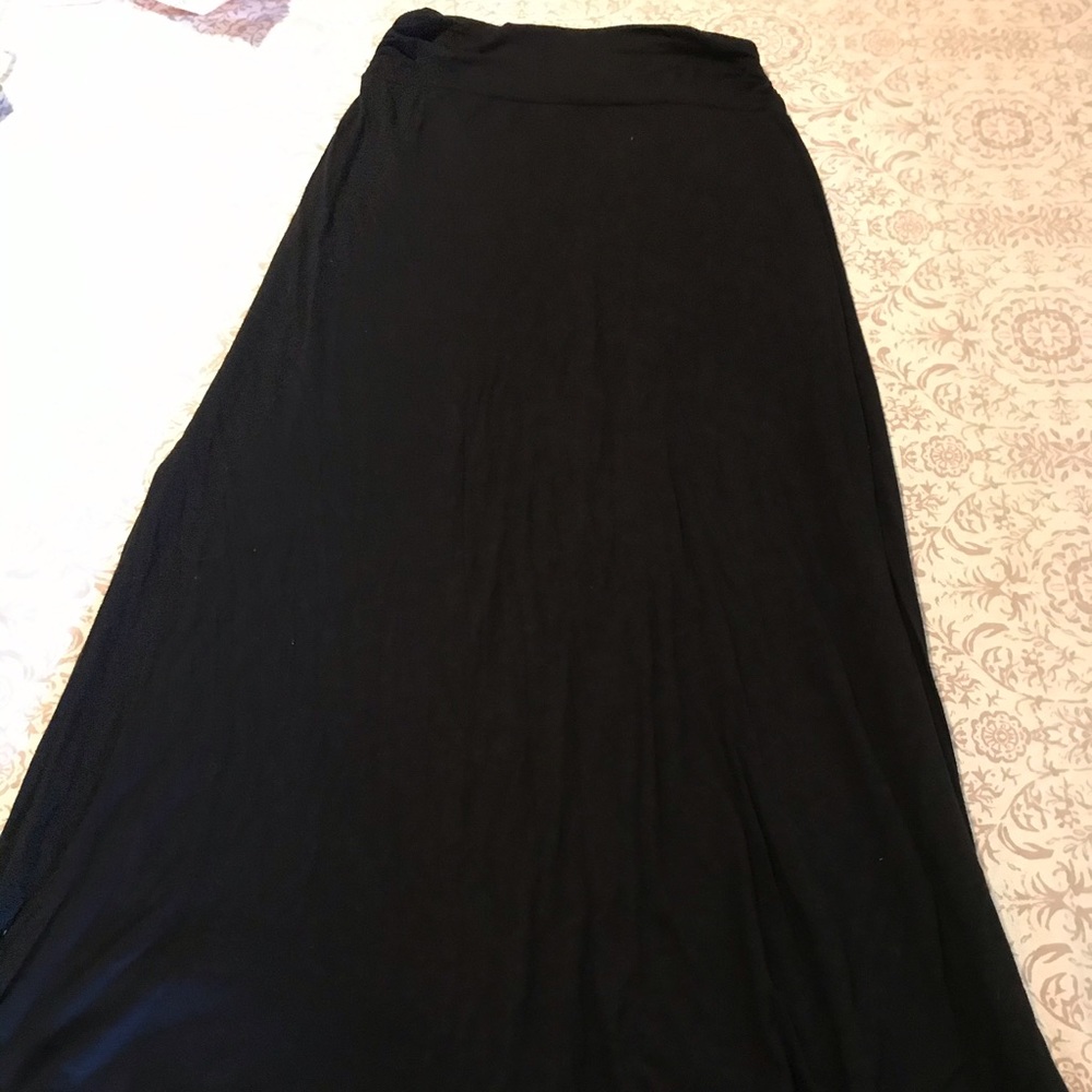 Merona Slit Sides Maxi Skirt Small